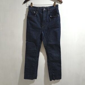 Zara | Dark Blue Straight Leg Jeans